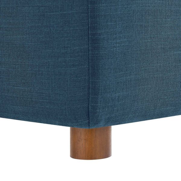 Modway Commix Down-Filled Overstuffed Upholstered Sectional Sofa Corner Chair in Azure Hot on Sale - Image 4